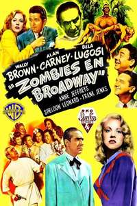 Zombies on Broadway - Posters