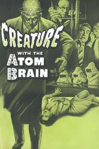 Creature with the Atom Brain - Posters