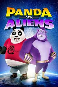Panda vs. Aliens - Posters