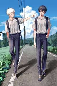 The Summer Hikaru Died - Posters