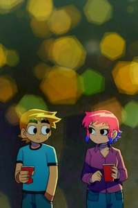 Scott Pilgrim Takes Off - Posters