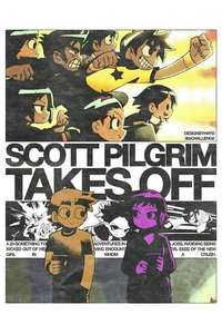 Scott Pilgrim Takes Off - Posters