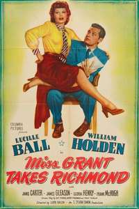 Miss Grant Takes Richmond - Posters