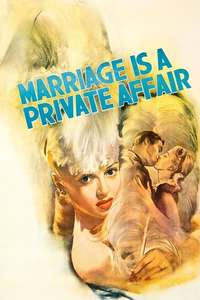 Marriage Is a Private Affair - Posters