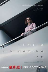 The Woman in Cabin 10 - Posters