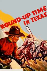 Round-Up Time in Texas - Posters