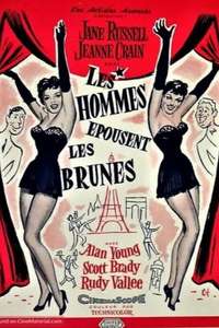 Gentlemen Marry Brunettes - Posters