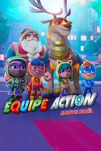 The Action Pack Saves Christmas - Posters