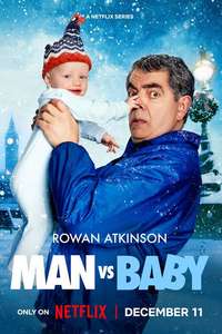 Man Vs Baby - Posters