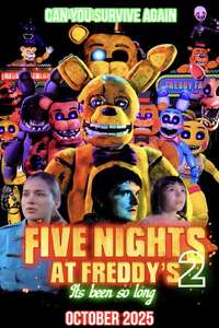 Five Nights at Freddy's 2 - Posters