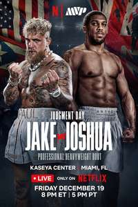 Jake Paul vs. Anthony Joshua - Posters