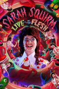 Sarah Squirm: Live + in the Flesh - Posters