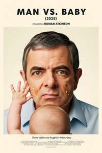 Man Vs Baby - Posters