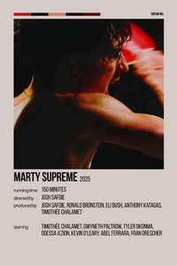 Marty Supreme - Posters