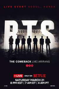 BTS THE COMEBACK LIVE | ARIRANG - Posters