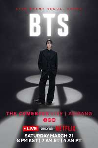 BTS THE COMEBACK LIVE | ARIRANG - Posters