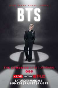 BTS THE COMEBACK LIVE | ARIRANG - Posters