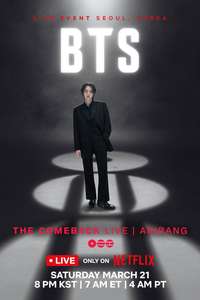 BTS THE COMEBACK LIVE | ARIRANG - Posters