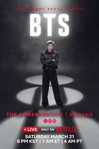 BTS THE COMEBACK LIVE | ARIRANG - Posters