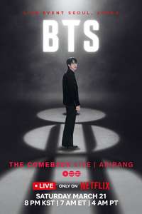 BTS THE COMEBACK LIVE | ARIRANG - Posters