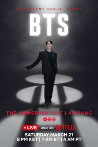 BTS THE COMEBACK LIVE | ARIRANG - Posters