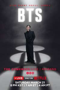 BTS THE COMEBACK LIVE | ARIRANG - Posters