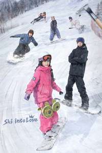 Ski into Love - Posters