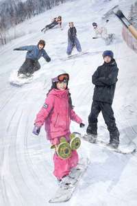 Ski into Love - Posters
