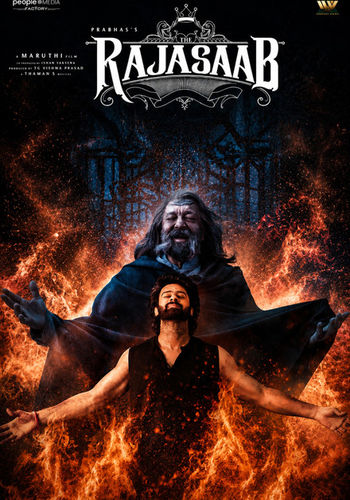 The Raja Saab Malayalam dubbed poster