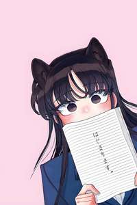 Komi Can't Communicate - Posters