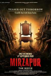 Mirzapur: The Movie - Posters