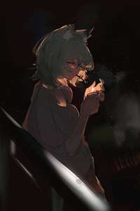 Chainsmoker Cat - Posters