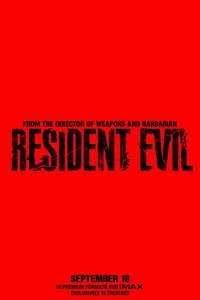 Resident Evil - Posters