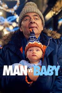 Man Vs Baby - Posters