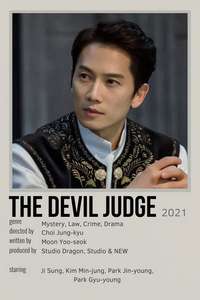 The Devil Judge - Posters