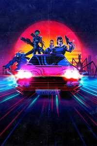 Captain Laserhawk: A Blood Dragon Remix - Posters